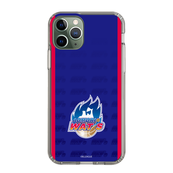 スリムプロテクションケース［ B.LEAGUE - 青森ワッツ - ロゴデザイン ］