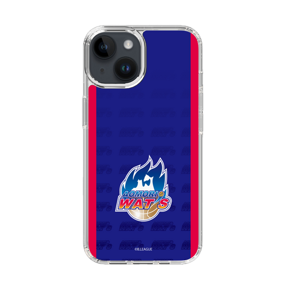 スリムプロテクションケース［ B.LEAGUE - 青森ワッツ - ロゴデザイン ］