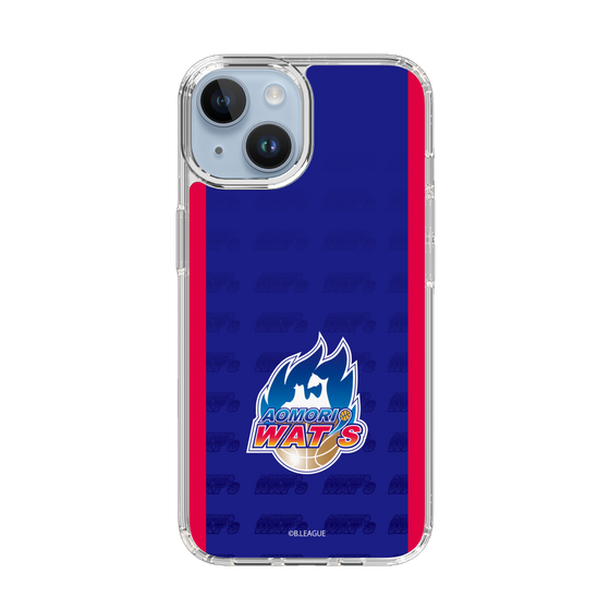 スリムプロテクションケース［ B.LEAGUE - 青森ワッツ - ロゴデザイン ］