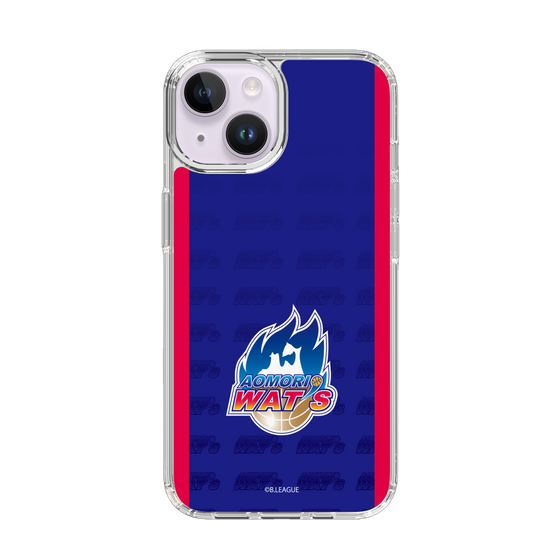 スリムプロテクションケース［ B.LEAGUE - 青森ワッツ - ロゴデザイン ］