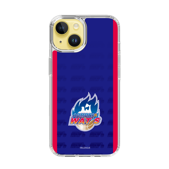 スリムプロテクションケース［ B.LEAGUE - 青森ワッツ - ロゴデザイン ］