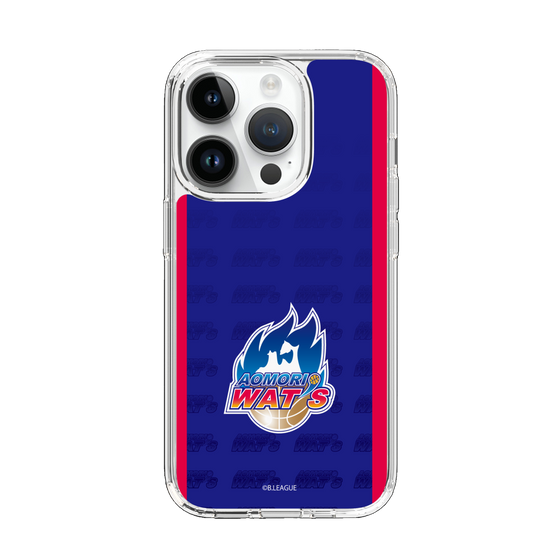 スリムプロテクションケース［ B.LEAGUE - 青森ワッツ - ロゴデザイン ］