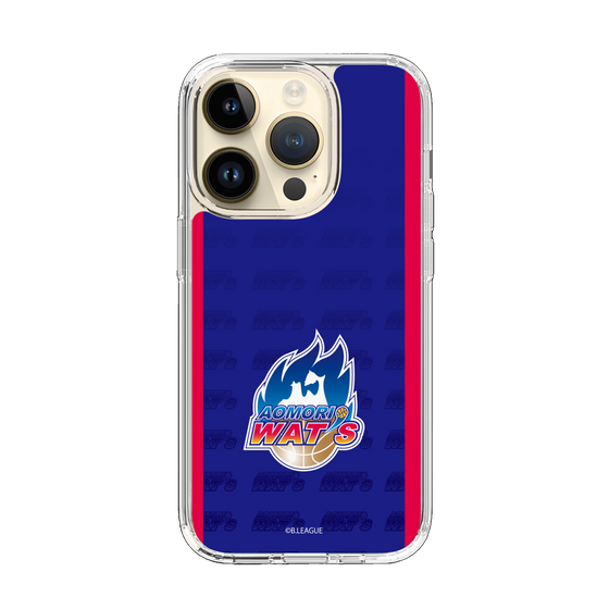 スリムプロテクションケース［ B.LEAGUE - 青森ワッツ - ロゴデザイン ］