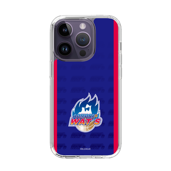 スリムプロテクションケース［ B.LEAGUE - 青森ワッツ - ロゴデザイン ］