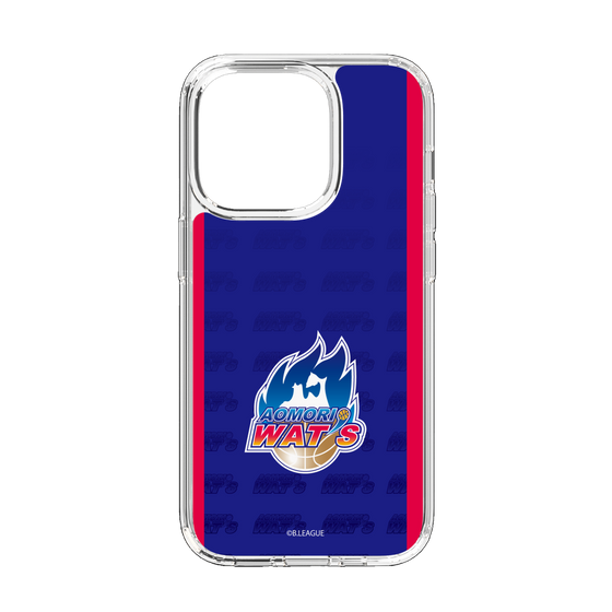 スリムプロテクションケース［ B.LEAGUE - 青森ワッツ - ロゴデザイン ］
