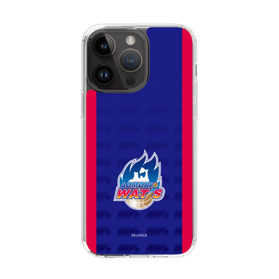 スリムプロテクションケース［ B.LEAGUE - 青森ワッツ - ロゴデザイン ］