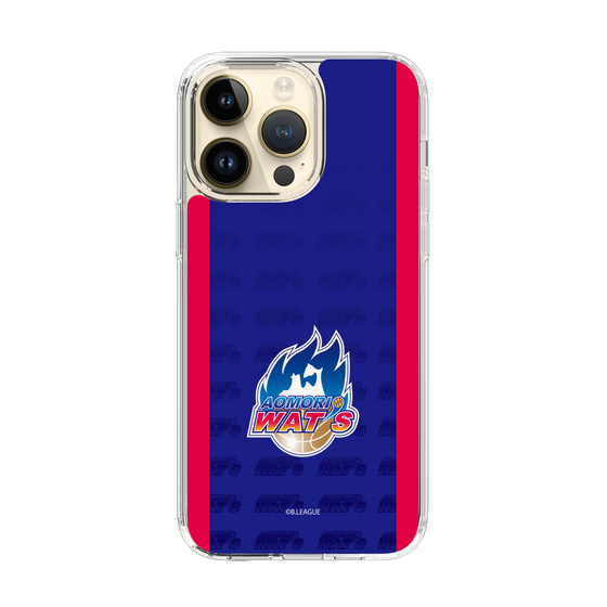 スリムプロテクションケース［ B.LEAGUE - 青森ワッツ - ロゴデザイン ］