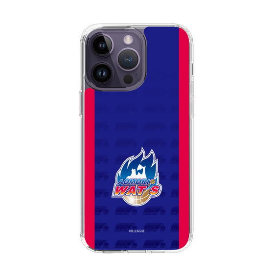スリムプロテクションケース［ B.LEAGUE - 青森ワッツ - ロゴデザイン ］