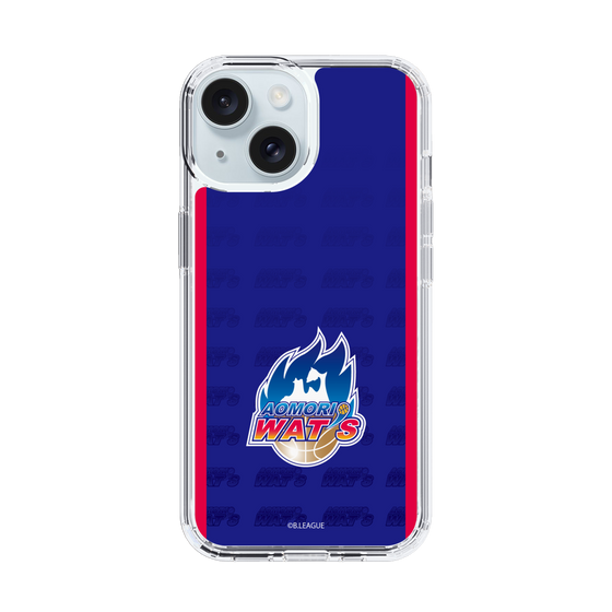 スリムプロテクションケース［ B.LEAGUE - 青森ワッツ - ロゴデザイン ］