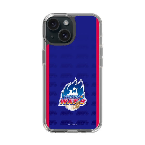 スリムプロテクションケース［ B.LEAGUE - 青森ワッツ - ロゴデザイン ］