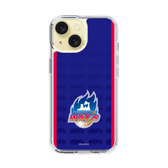 スリムプロテクションケース［ B.LEAGUE - 青森ワッツ - ロゴデザイン ］