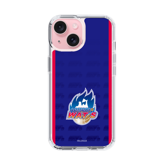 スリムプロテクションケース［ B.LEAGUE - 青森ワッツ - ロゴデザイン ］