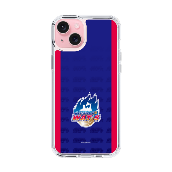 スリムプロテクションケース［ B.LEAGUE - 青森ワッツ - ロゴデザイン ］