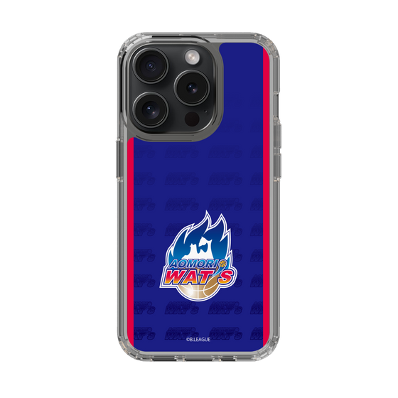 スリムプロテクションケース［ B.LEAGUE - 青森ワッツ - ロゴデザイン ］