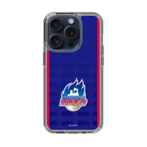 スリムプロテクションケース［ B.LEAGUE - 青森ワッツ - ロゴデザイン ］