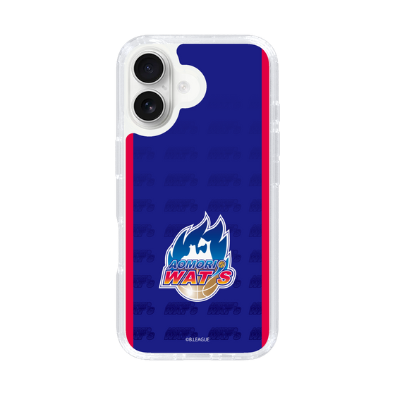 スリムプロテクションケース［ B.LEAGUE - 青森ワッツ - ロゴデザイン ］