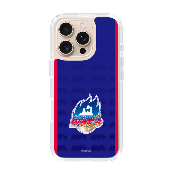 スリムプロテクションケース［ B.LEAGUE - 青森ワッツ - ロゴデザイン ］