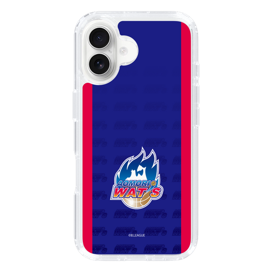 スリムプロテクションケース［ B.LEAGUE - 青森ワッツ - ロゴデザイン ］