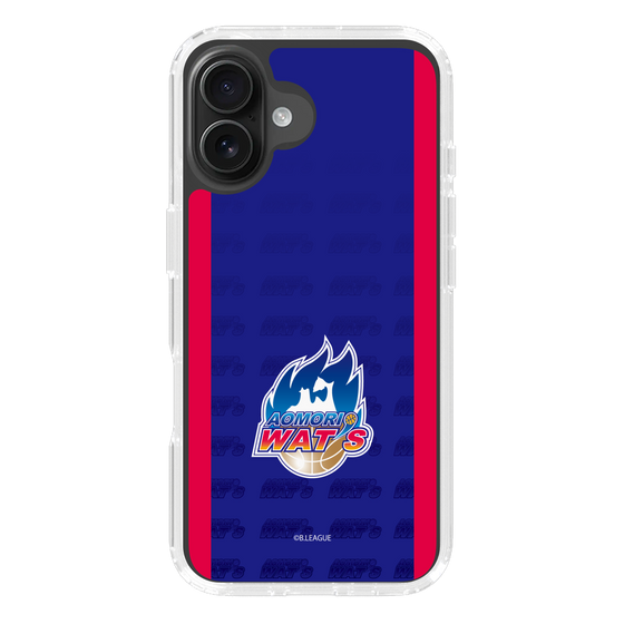 スリムプロテクションケース［ B.LEAGUE - 青森ワッツ - ロゴデザイン ］