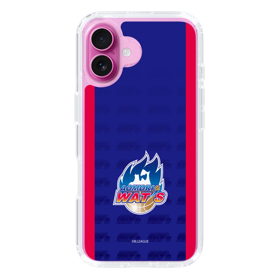 スリムプロテクションケース［ B.LEAGUE - 青森ワッツ - ロゴデザイン ］