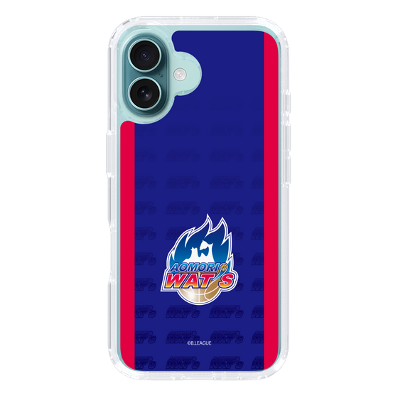 スリムプロテクションケース［ B.LEAGUE - 青森ワッツ - ロゴデザイン ］