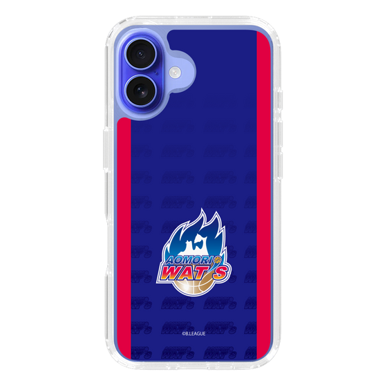 スリムプロテクションケース［ B.LEAGUE - 青森ワッツ - ロゴデザイン ］