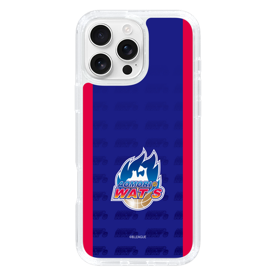 スリムプロテクションケース［ B.LEAGUE - 青森ワッツ - ロゴデザイン ］