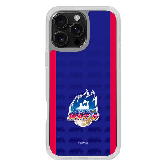 スリムプロテクションケース［ B.LEAGUE - 青森ワッツ - ロゴデザイン ］
