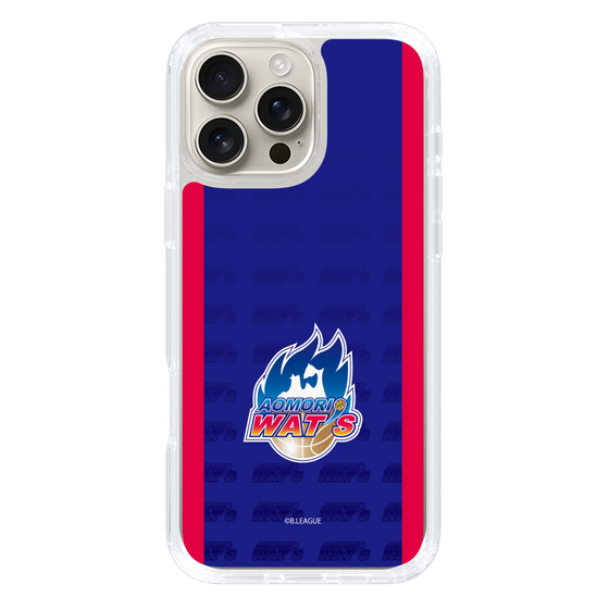 スリムプロテクションケース［ B.LEAGUE - 青森ワッツ - ロゴデザイン ］