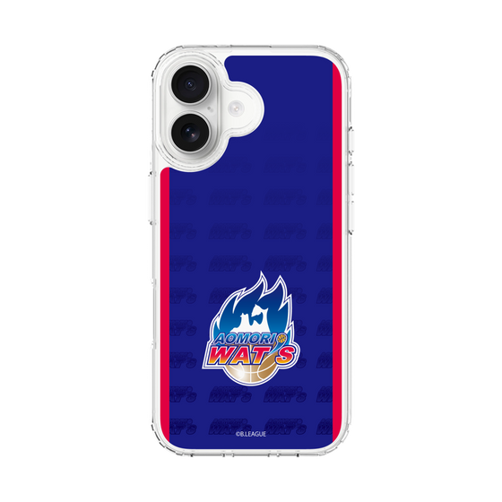スリムプロテクションケース［ B.LEAGUE - 青森ワッツ - ロゴデザイン ］