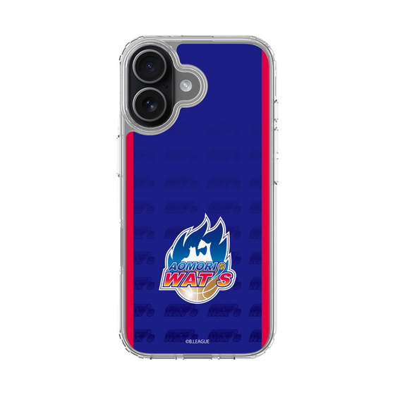 スリムプロテクションケース［ B.LEAGUE - 青森ワッツ - ロゴデザイン ］