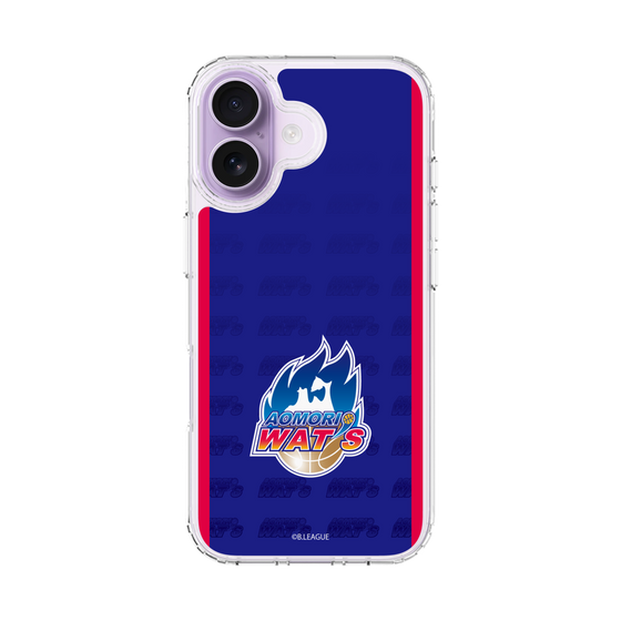 スリムプロテクションケース［ B.LEAGUE - 青森ワッツ - ロゴデザイン ］