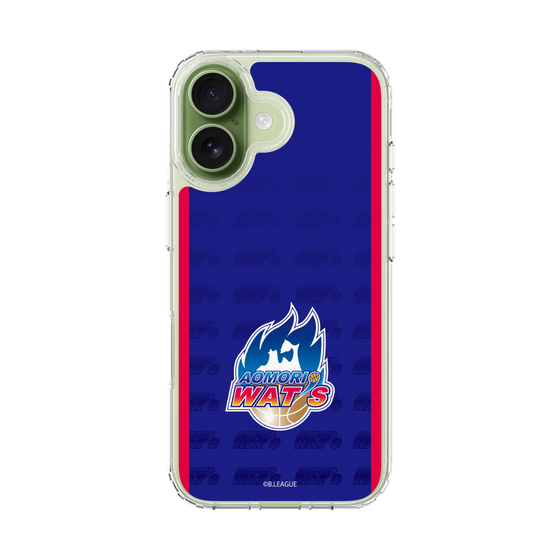 スリムプロテクションケース［ B.LEAGUE - 青森ワッツ - ロゴデザイン ］