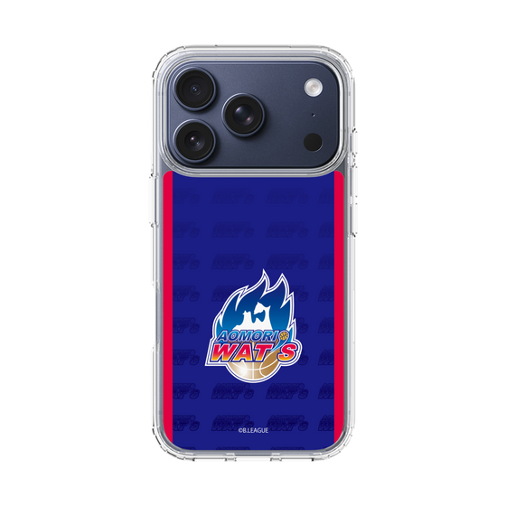スリムプロテクションケース［ B.LEAGUE - 青森ワッツ - ロゴデザイン ］