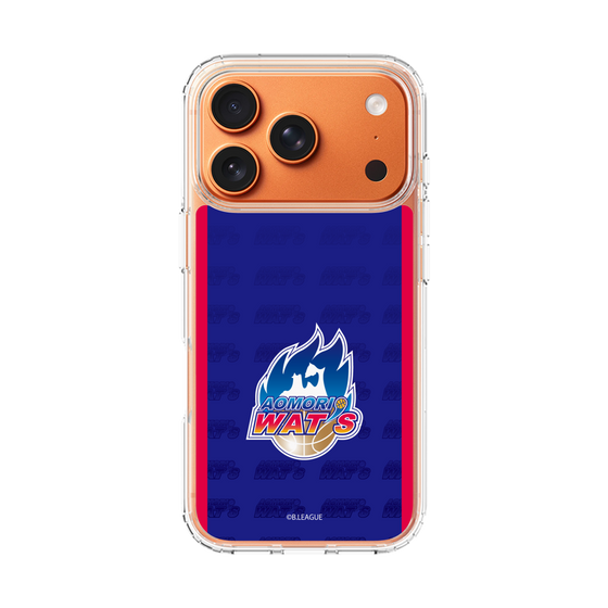 スリムプロテクションケース［ B.LEAGUE - 青森ワッツ - ロゴデザイン ］