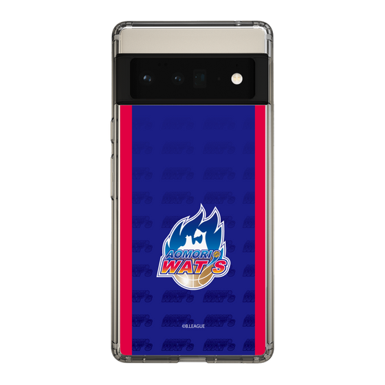スリムプロテクションケース［ B.LEAGUE - 青森ワッツ - ロゴデザイン ］