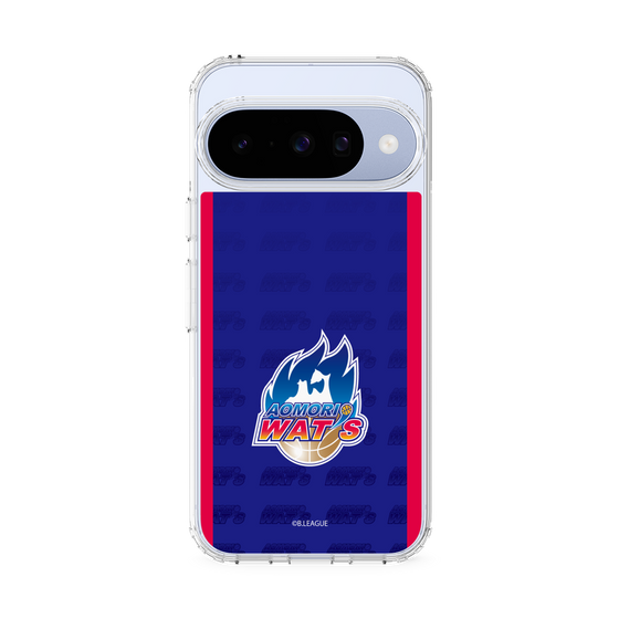 スリムプロテクションケース［ B.LEAGUE - 青森ワッツ - ロゴデザイン ］