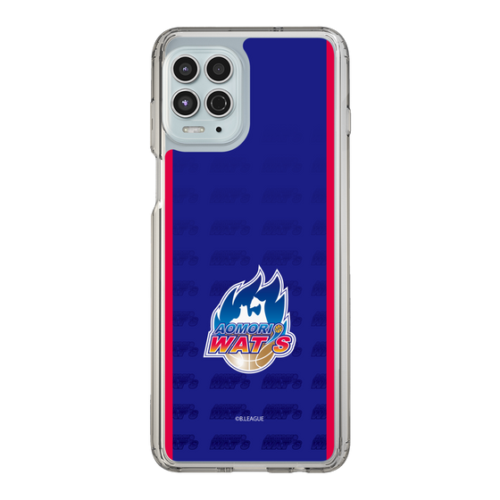 スリムプロテクションケース［ B.LEAGUE - 青森ワッツ - ロゴデザイン ］