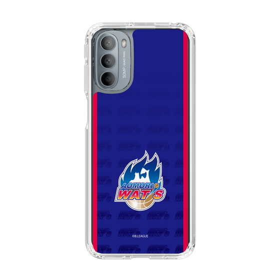 スリムプロテクションケース［ B.LEAGUE - 青森ワッツ - ロゴデザイン ］