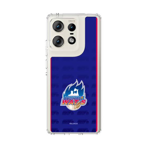スリムプロテクションケース［ B.LEAGUE - 青森ワッツ - ロゴデザイン ］