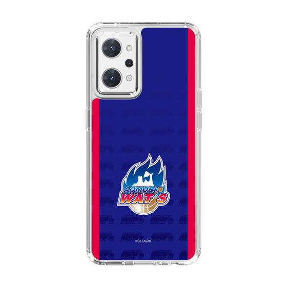 スリムプロテクションケース［ B.LEAGUE - 青森ワッツ - ロゴデザイン ］