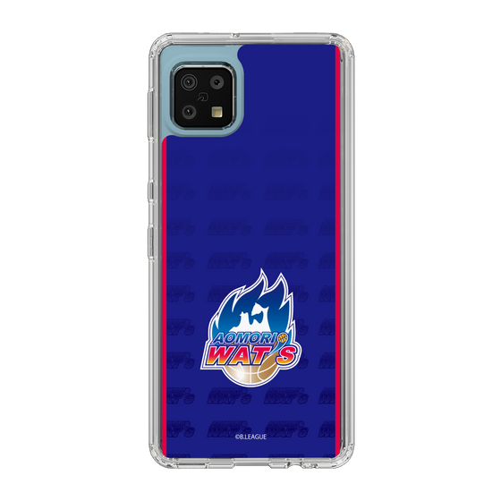 スリムプロテクションケース［ B.LEAGUE - 青森ワッツ - ロゴデザイン ］