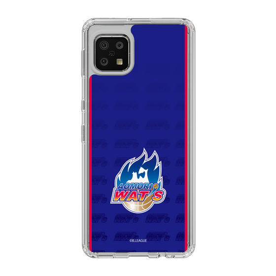 スリムプロテクションケース［ B.LEAGUE - 青森ワッツ - ロゴデザイン ］
