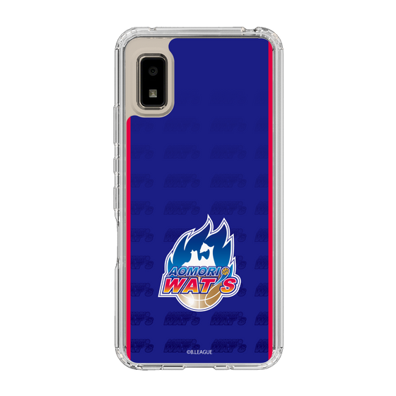 スリムプロテクションケース［ B.LEAGUE - 青森ワッツ - ロゴデザイン ］