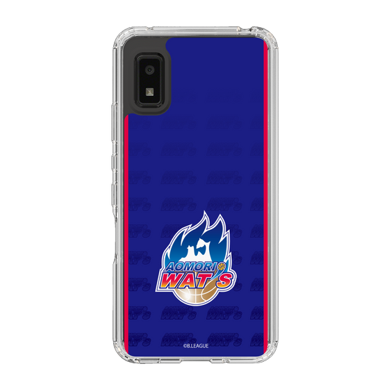 スリムプロテクションケース［ B.LEAGUE - 青森ワッツ - ロゴデザイン ］