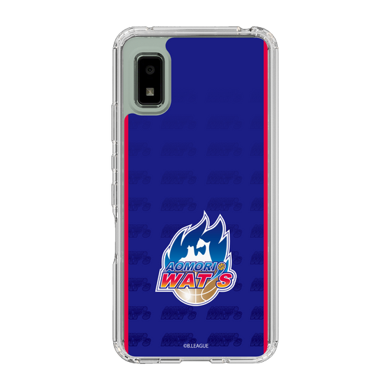 スリムプロテクションケース［ B.LEAGUE - 青森ワッツ - ロゴデザイン ］