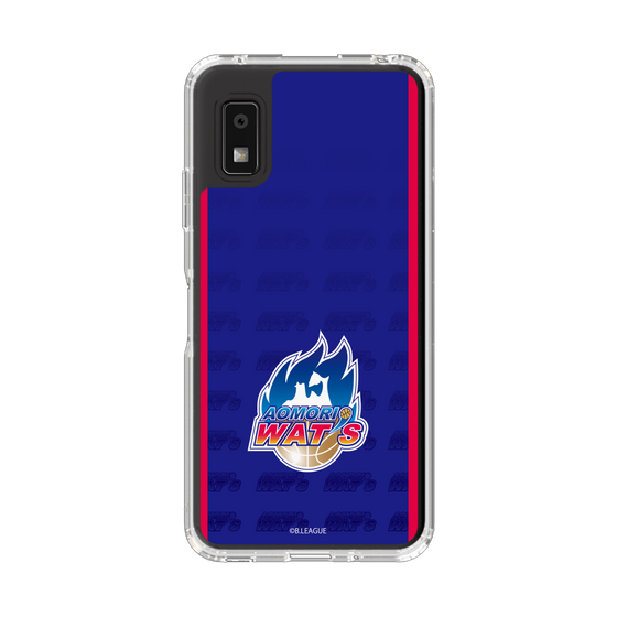 スリムプロテクションケース［ B.LEAGUE - 青森ワッツ - ロゴデザイン ］