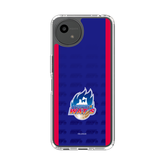 スリムプロテクションケース［ B.LEAGUE - 青森ワッツ - ロゴデザイン ］