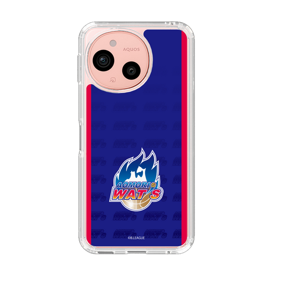 スリムプロテクションケース［ B.LEAGUE - 青森ワッツ - ロゴデザイン ］