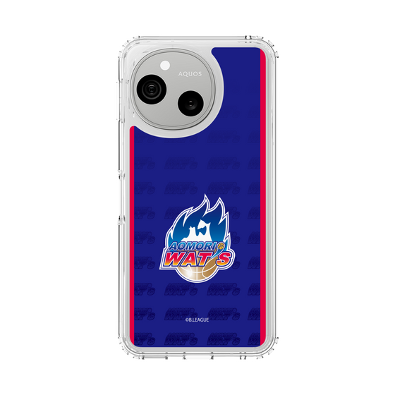 スリムプロテクションケース［ B.LEAGUE - 青森ワッツ - ロゴデザイン ］
